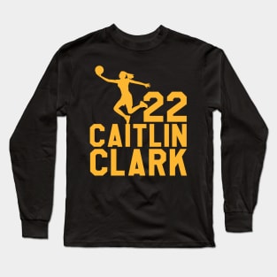caitlin clark 22 Long Sleeve T-Shirt
